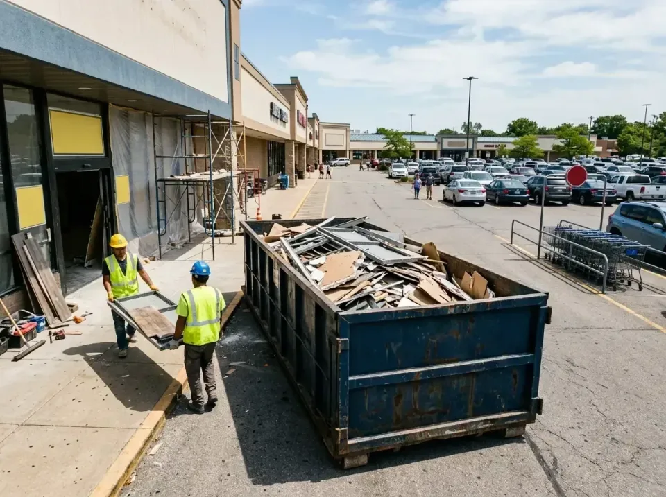 retail-store-renovation-debris-003 — frequently asked questions, Roll-off Dumpster Rentals in Pepperdine University, CA